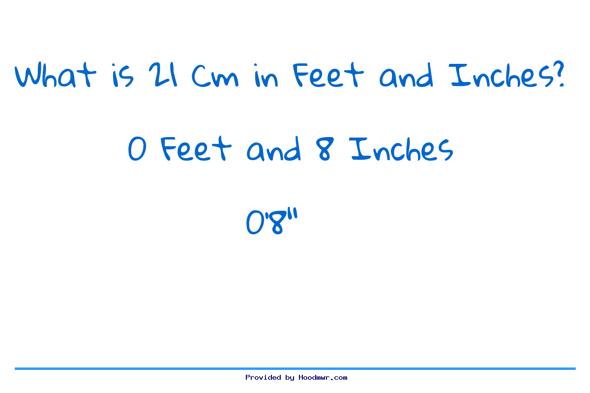 what-is-21-cm-in-feet-and-inches