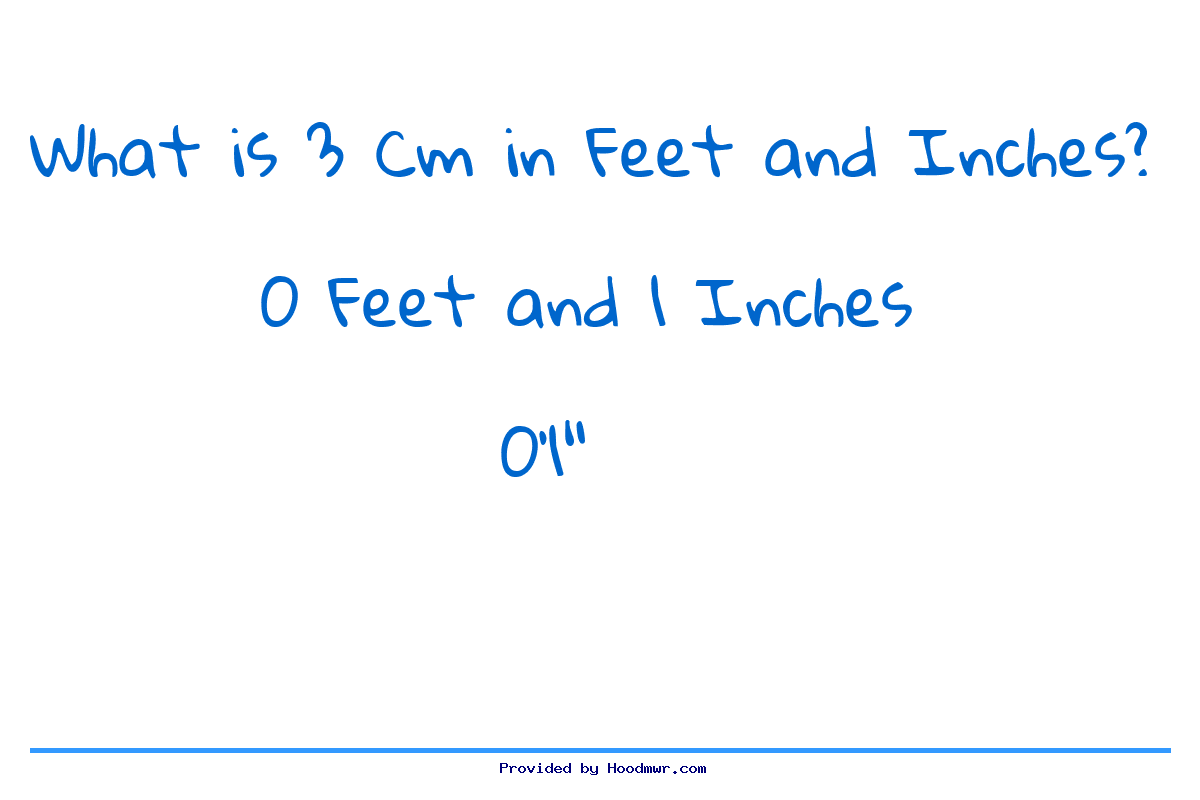 what-is-3-cm-in-feet-and-inches