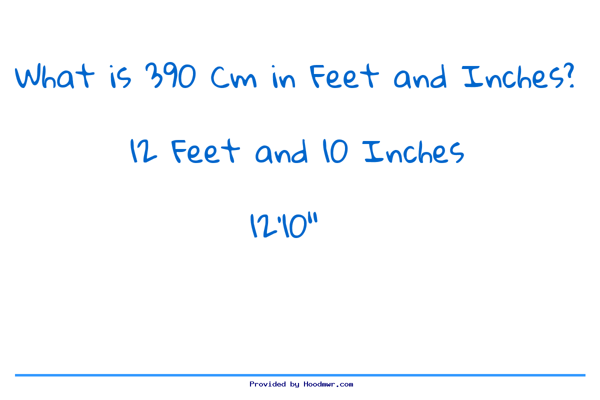 what-is-390-cm-in-feet-and-inches