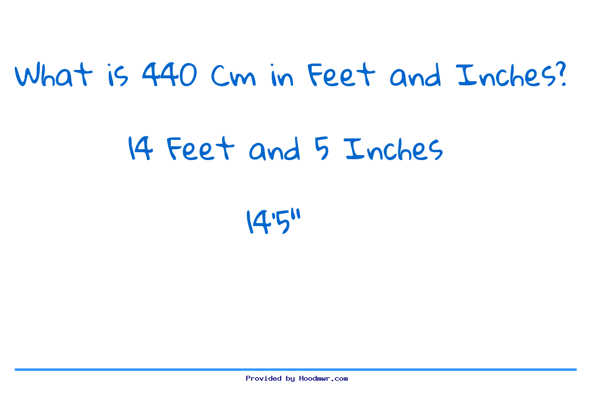 what-is-440-cm-in-feet-and-inches