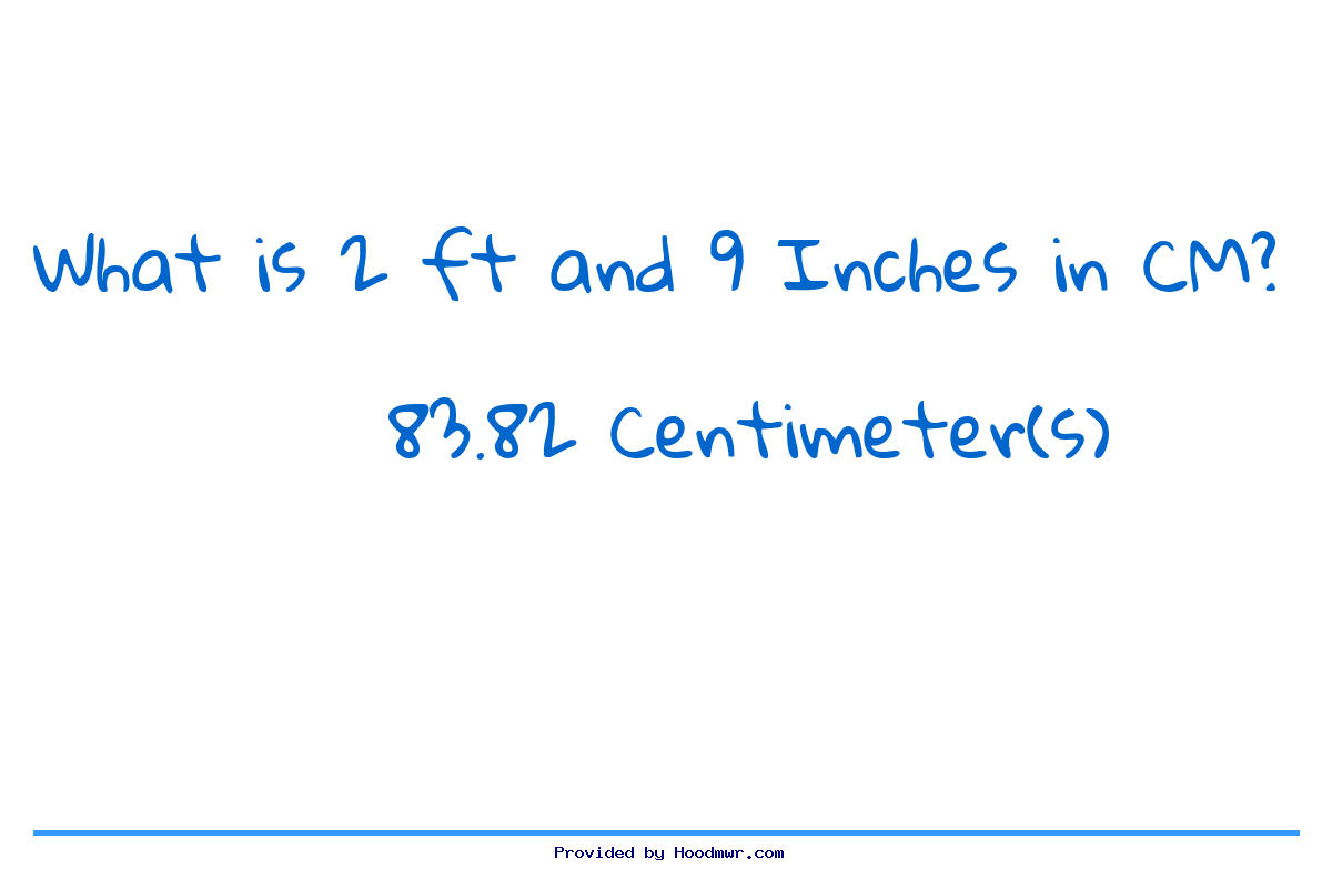 what-is-2-feet-9-inches-in-centimeters