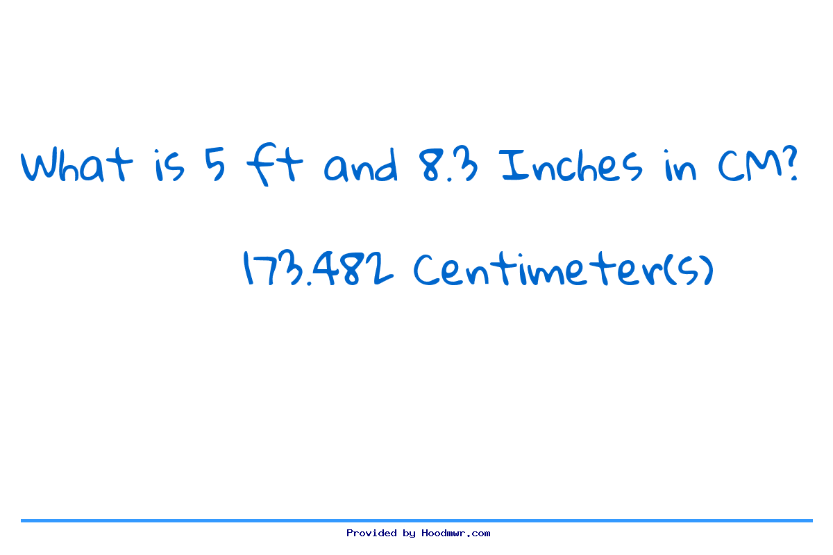 what-is-5-feet-8-3-inches-in-centimeters