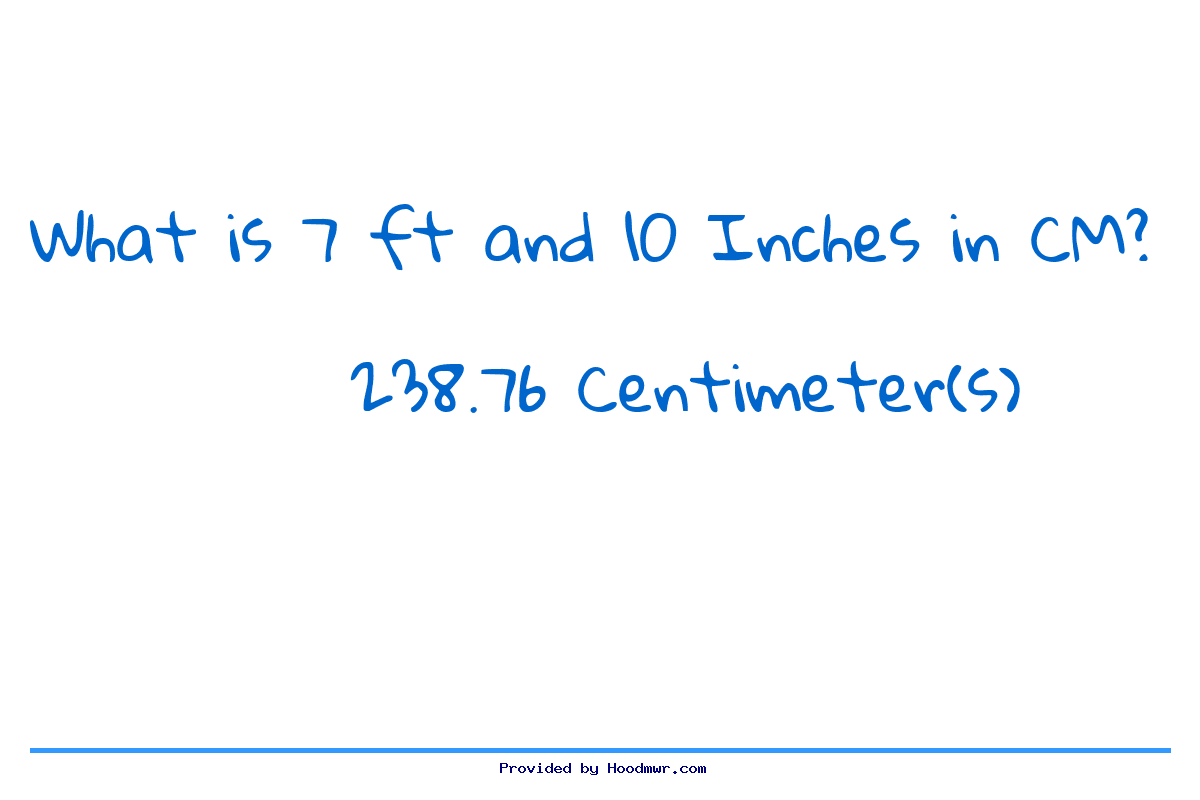 what-is-7-feet-10-inches-in-centimeters