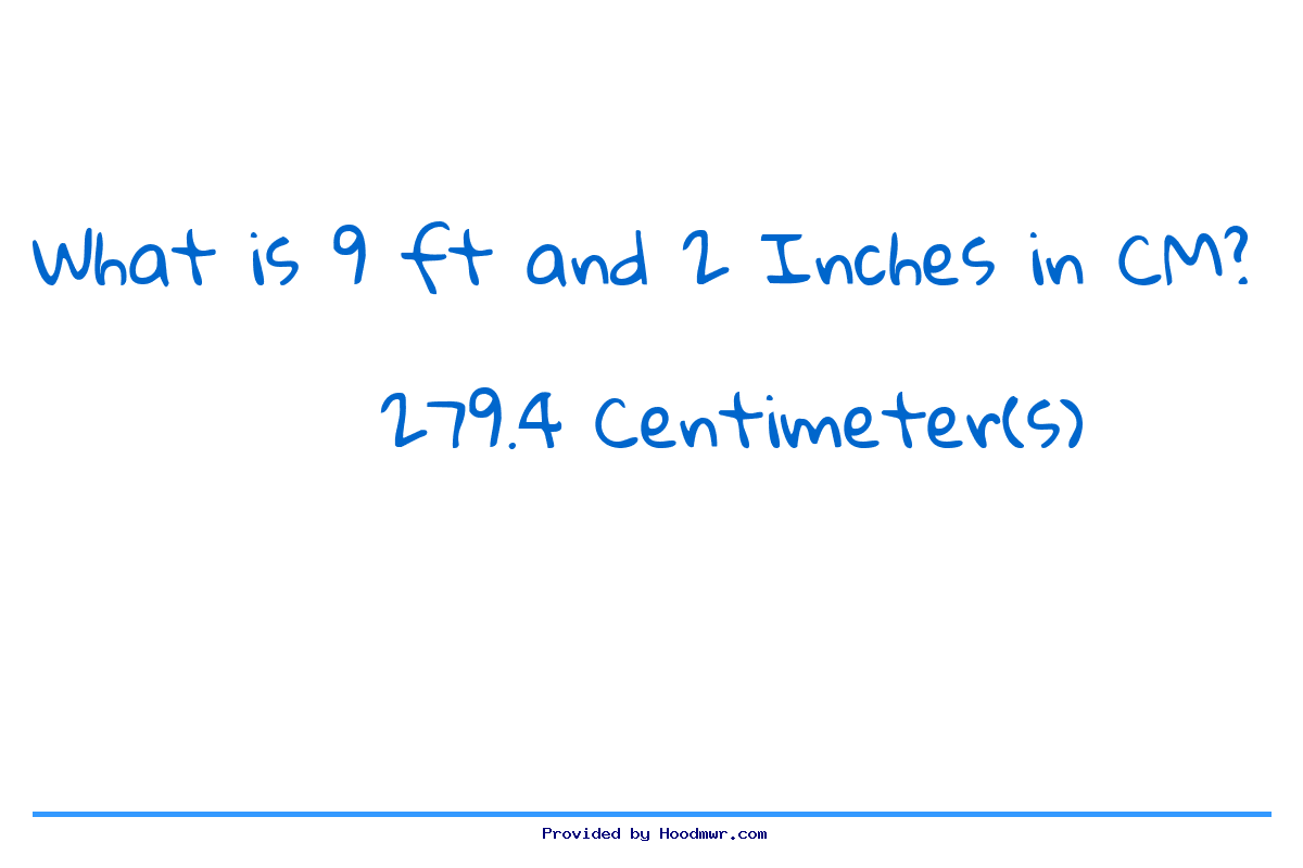 what-is-9-feet-2-inches-in-centimeters