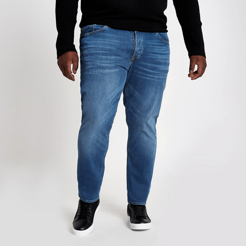 Can Big Guys Wear Slim Fit Jeans? Which One? - Hood MWR