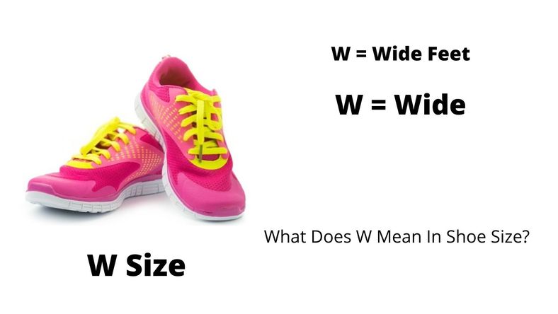 Shoes Wide Width Letters: What Does W Mean in Shoe Size? - Hood MWR