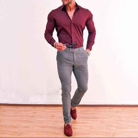 45 Casual Yet Classy Outfits with Grey Pants for You In 2022 - Hood MWR