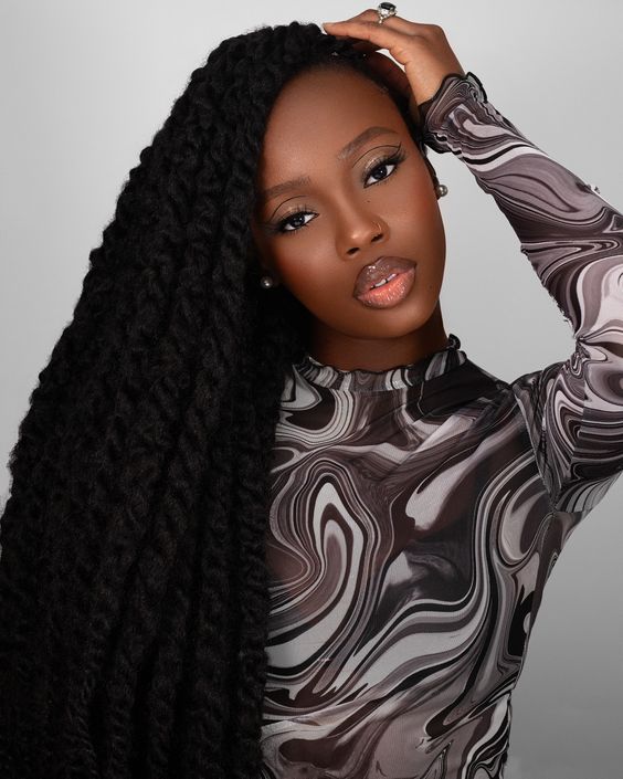 30 Great Ideas Of Jumbo Box Braids - Hood MWR