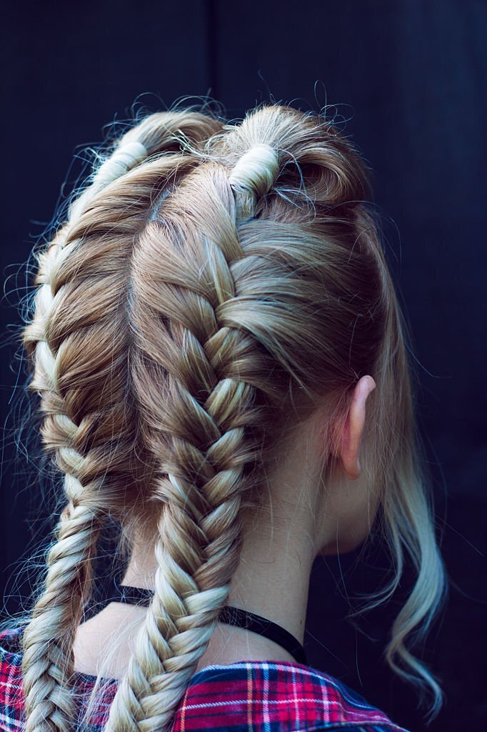 20 Gorgeous Double French Braids You Can Try 2022 Hood Mwr 9101