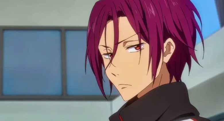 Premium AI Image | An anime boy with long flowing red hair and a determined  look
