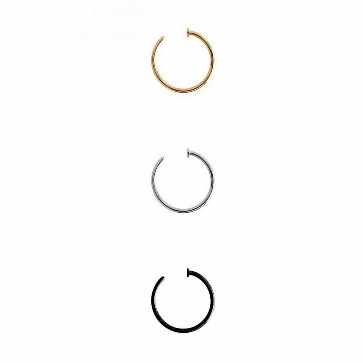 Nose Ring Gauge Size