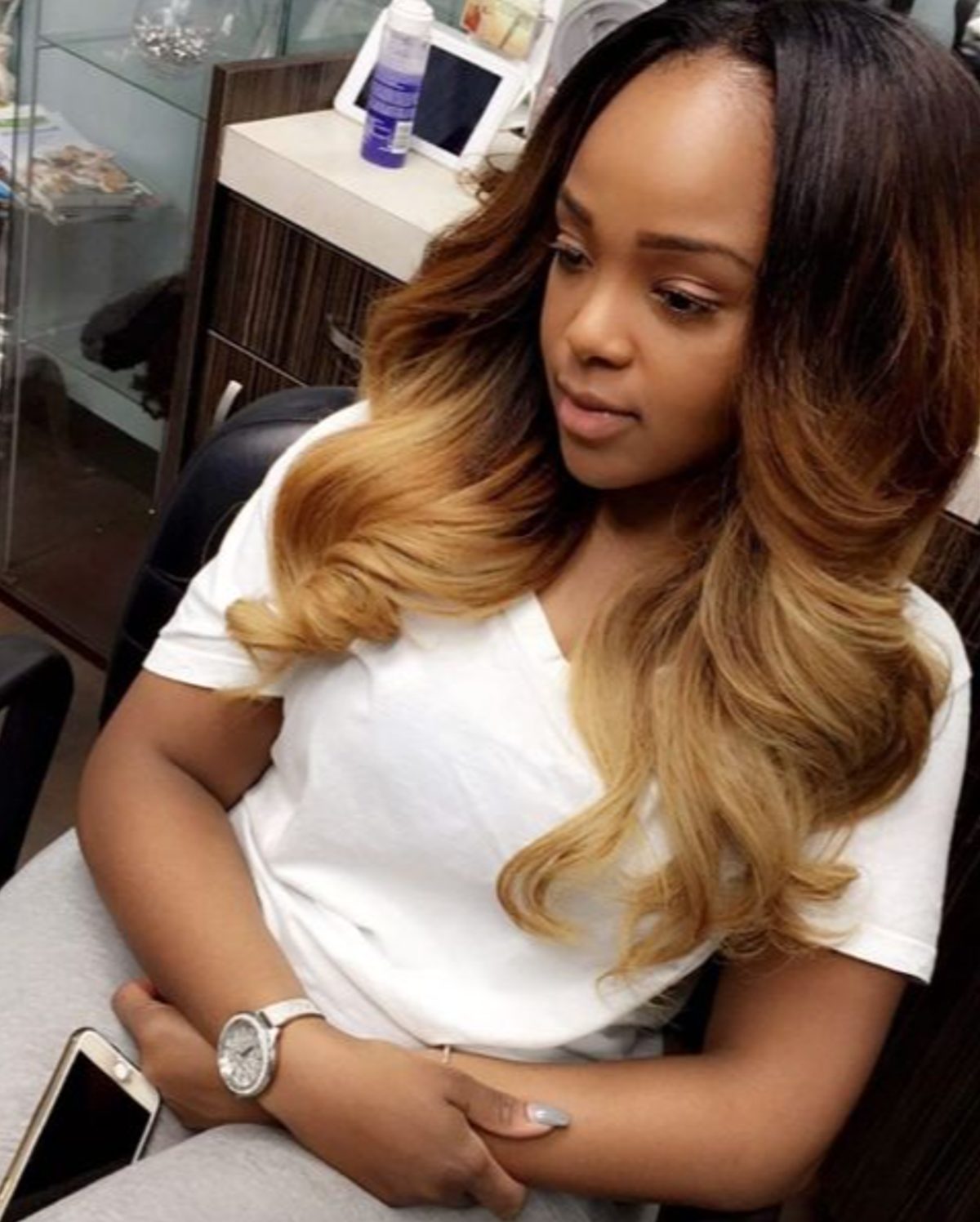 Ombre Sew-in Style