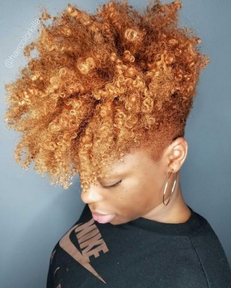 35 Bold and Beautiful Ginger Hair Color For Black Girls - Hood MWR