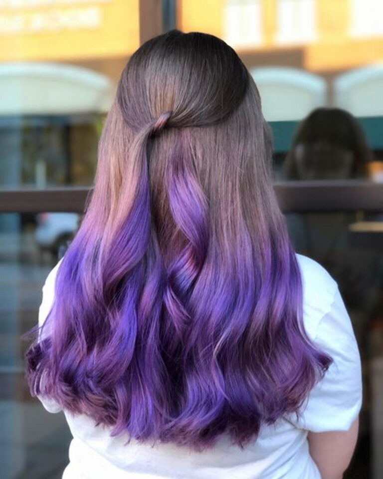 35 Purple Ombre Hair Color Ideas - Hood MWR