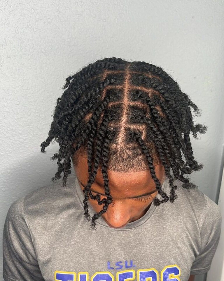 35 Men Two-Strand Twists for Stylish Locks - Hood MWR