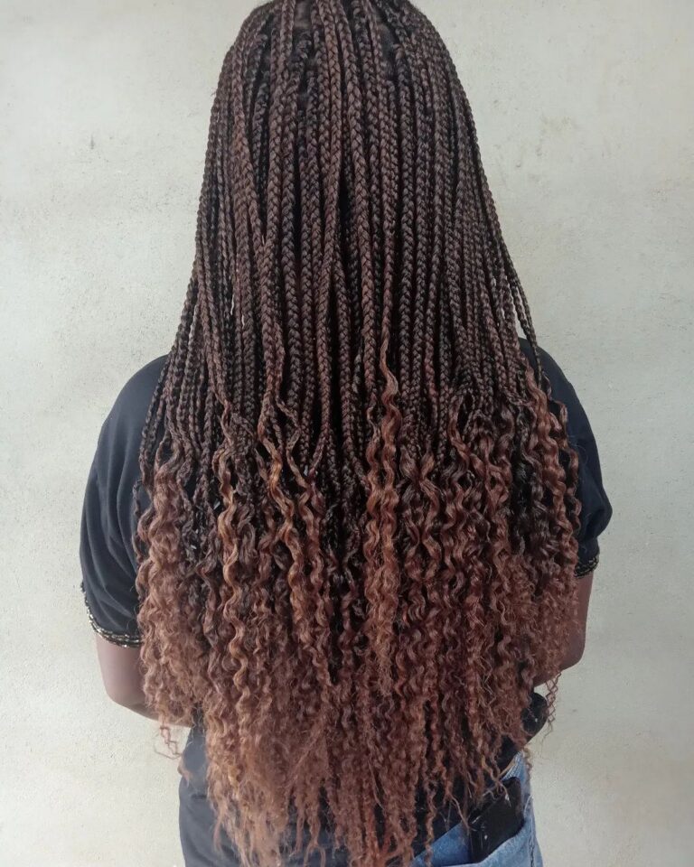 52 Medium Box Braids You Should Try In 2023 - Hood MWR