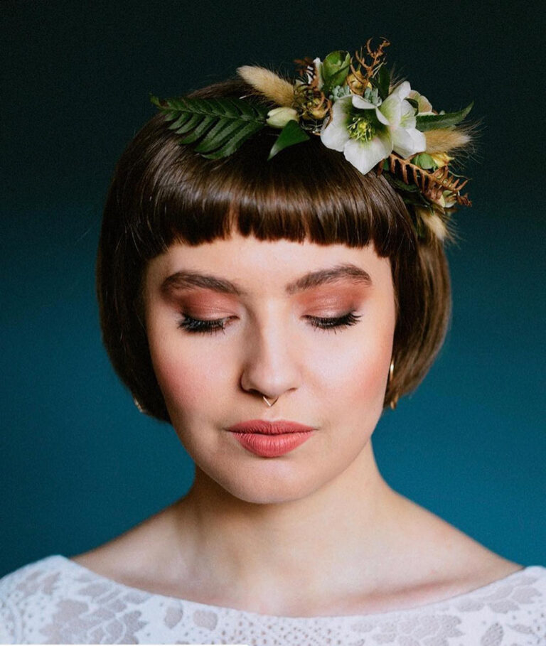 41 Wedding Hairstyles For Short Hair in 2023 - Hood MWR