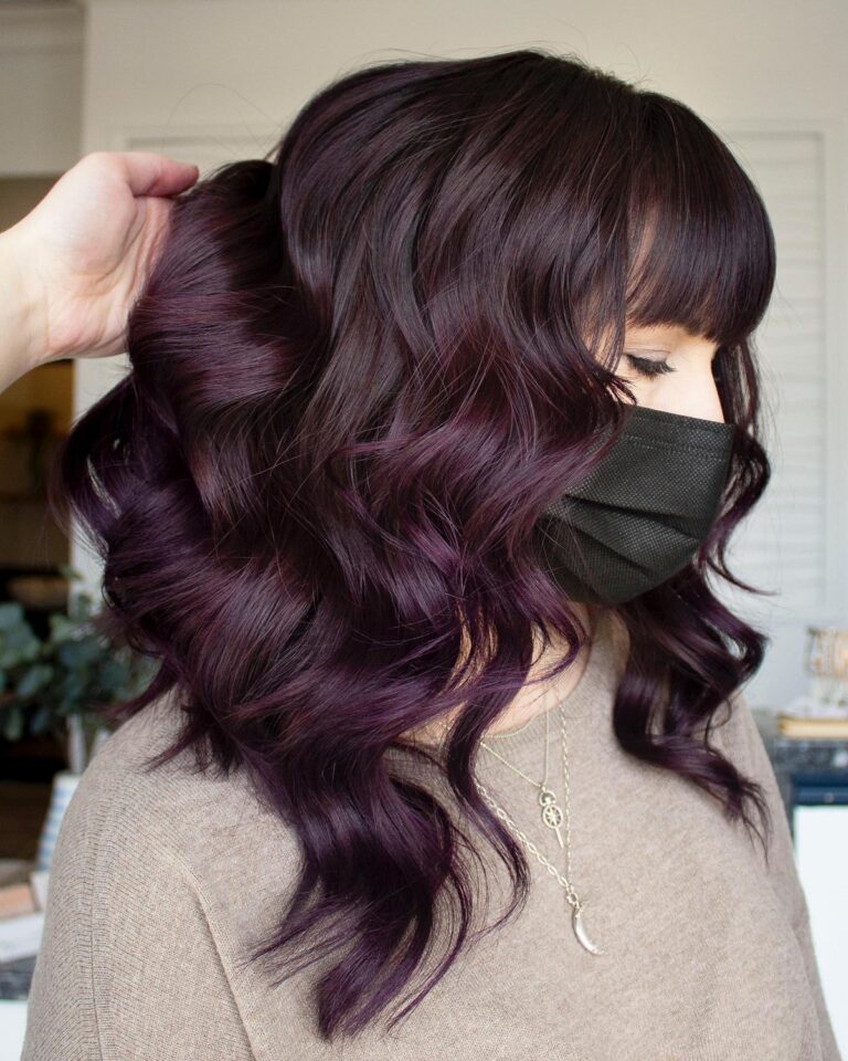 41 Stunning Plum Hair Color Ideas For Any Skin Tone Hood Mwr 5088