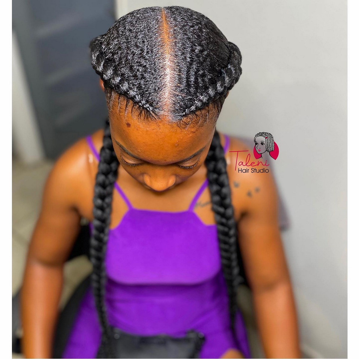 35 Two French Braids Styles For Black Women In 2023 Hood Mwr 2984