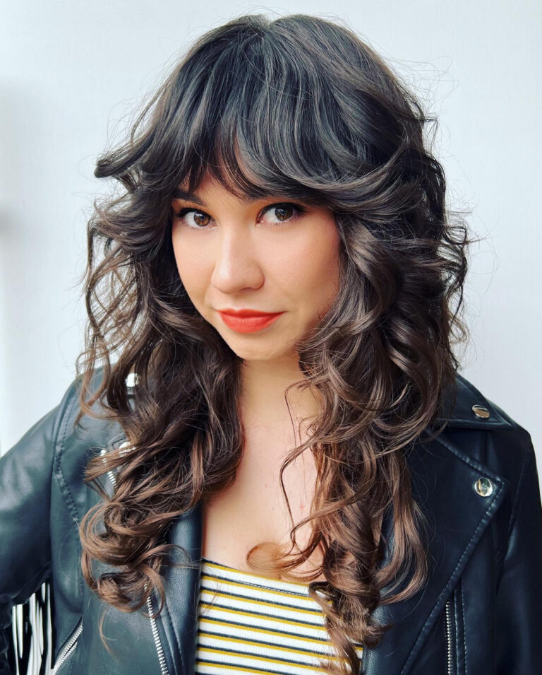 35 Gorgeous Wolf Cut Curly Hair For Women to Try in 2023 - Hood MWR