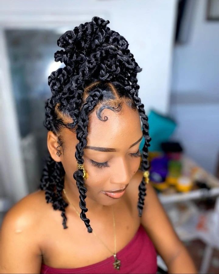 35 Short Knotless Braids Ideas for a Chic Look: Effortless Elegance ...