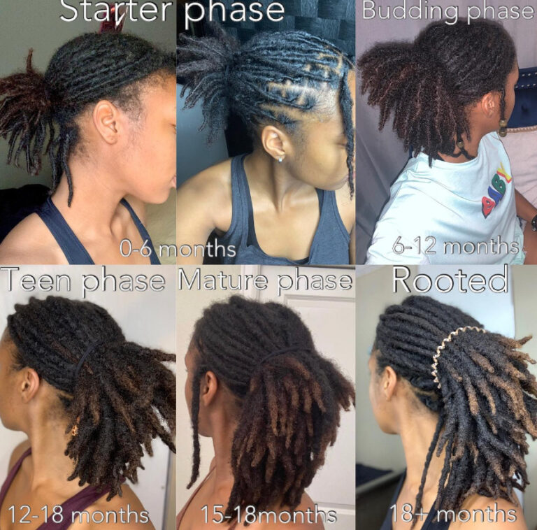 The Stages Of Locs: From Starter Stage To Rooted Stage - Hood Mwr